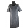 Robe stretch en similicuir
