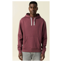 Sweat à capuche 100 % coton